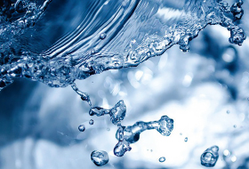 a close up of a glass