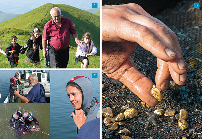 left top: © Olena Marushevska; right top: © istock; a group of people posing for the camera