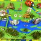 DAM Winners 2021 – Map Category (Juniors): 'Lovely Danube' by Zojka Némethová, Kristína Gubienová, Emka Józsová, Viktória Mészárosová, Mirka Švecová, Sára Fábriková, Veronika Szokoová from 1st. Primary school of Rozmarínová 1, art class, Komárno, Slovakia