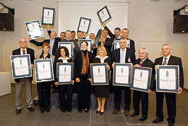 a group of people posing for the camera