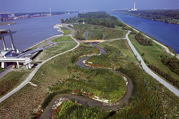 a bridge over a body of water