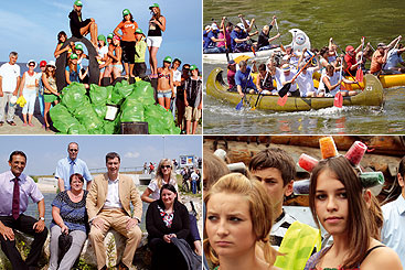 Credit:(top left) WWF DCP, (top right) Habermayer, (below left) Wasserwirtschaftsamt Ingolstadt, (below right) All-Ukrainian Ecological League