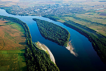Credit: Ivanov a view of a large body of water with a mountain in the background
