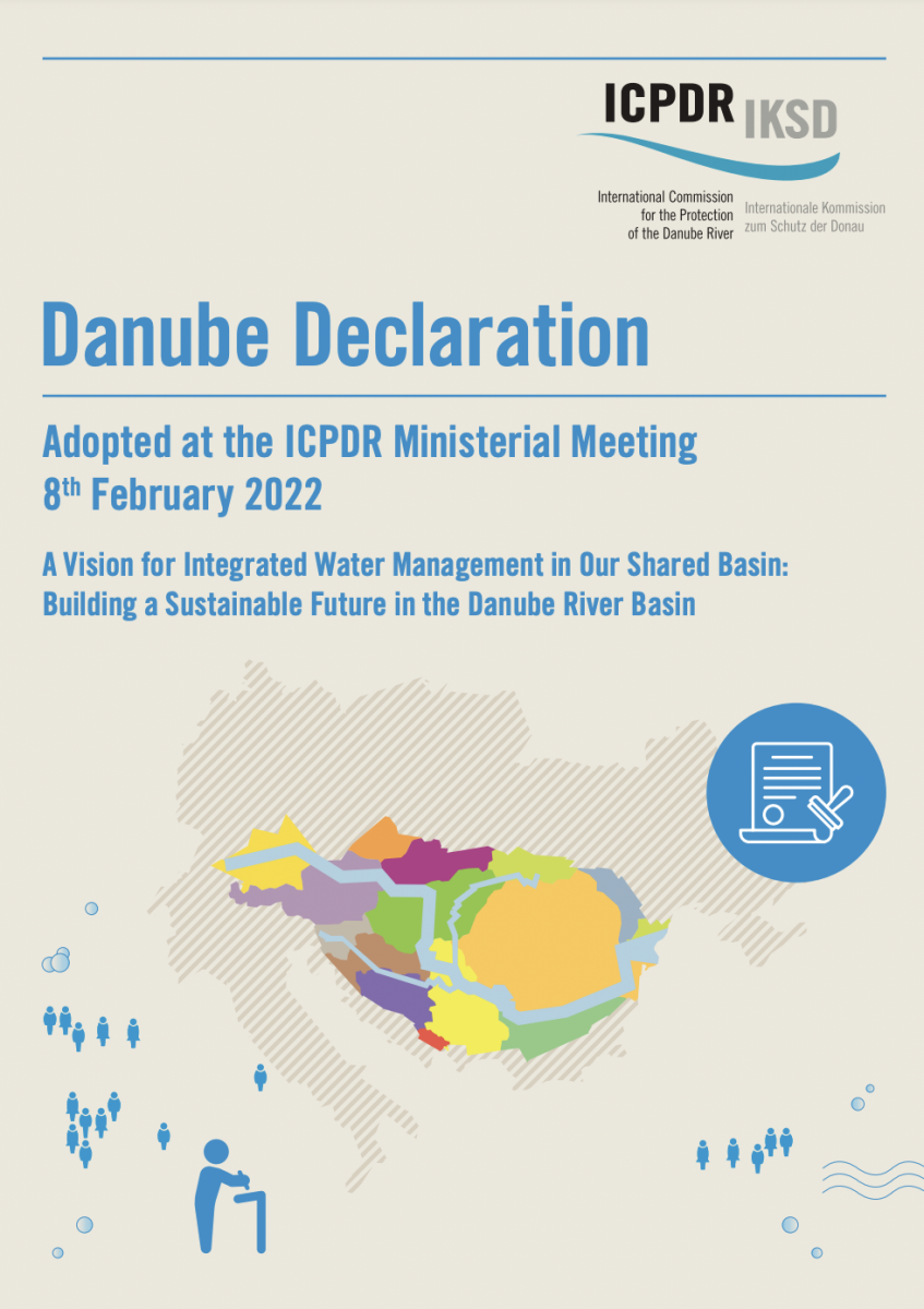 Cover page of the Danube Declaration 2022