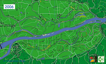 Credit: FWF project Machland 1715-1991, Nr. P14959-B06. map