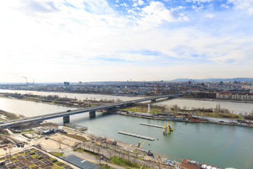 a bridge over a body of water