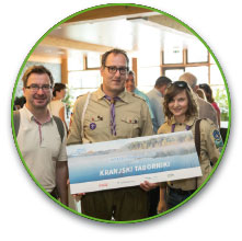 © Mitja Sodja, foto-bohinj.com a group of people posing for the camera