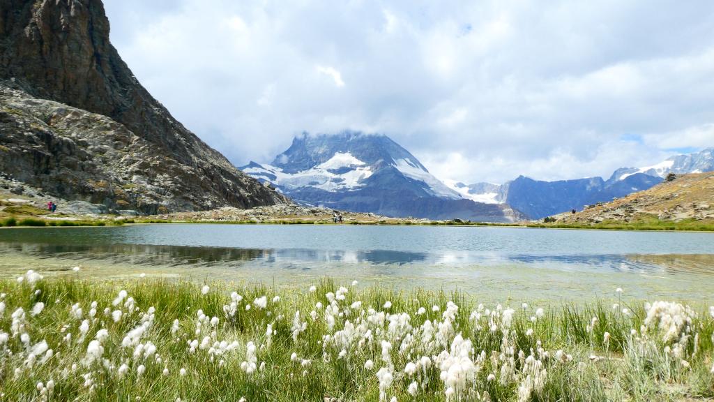 Landscape with water in Switzerland