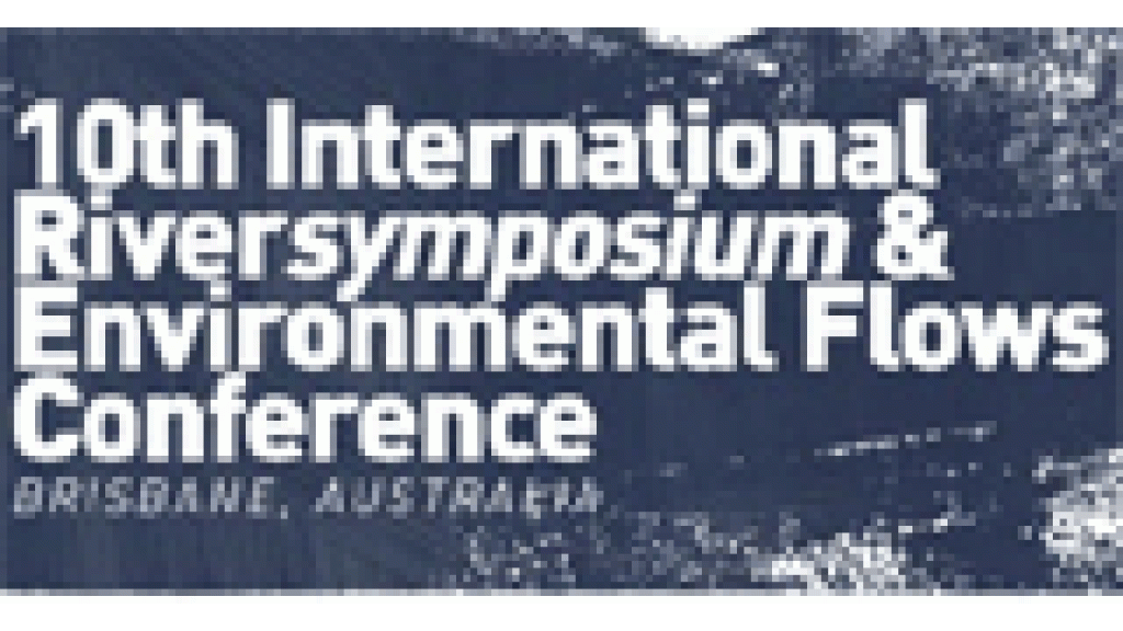 Image Text: 10th International Riversymposium & Environmental Flows conference