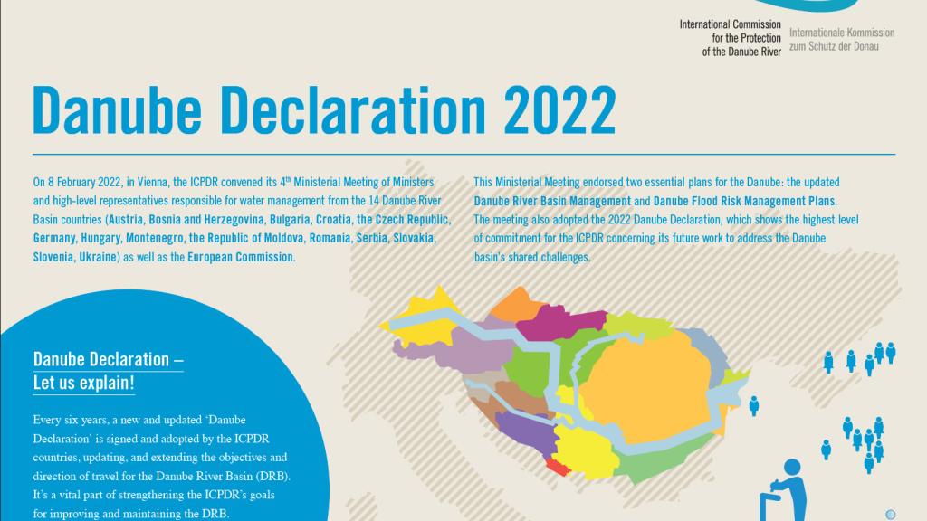 Danube Declaration 2022 summary cover page.