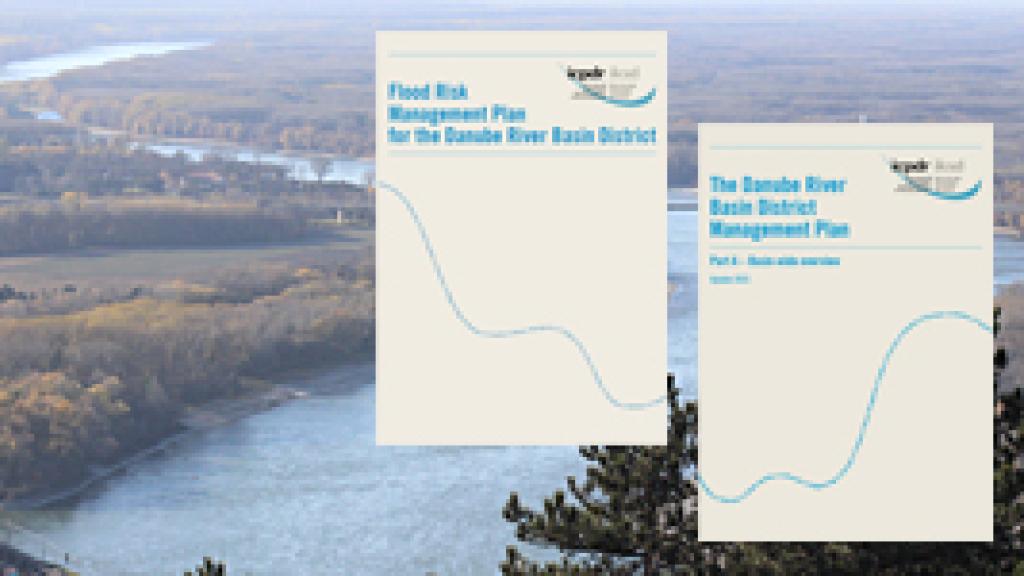 anube River Basin Management Plan Update and Flood Risk Management Plan cover pages
