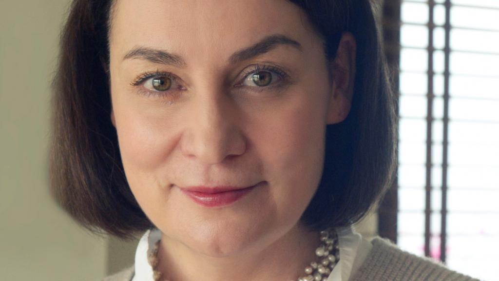 Headshot of ICPDR executive secretary Birgit Vogel. 