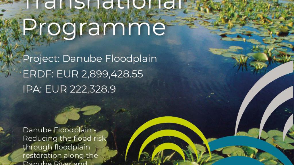 "Danube Transnational Programme" Project promotional poster