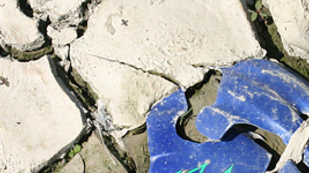 Dry earth