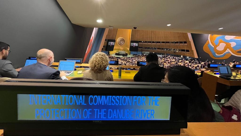 Seat of the ICPDR at the Water Conference