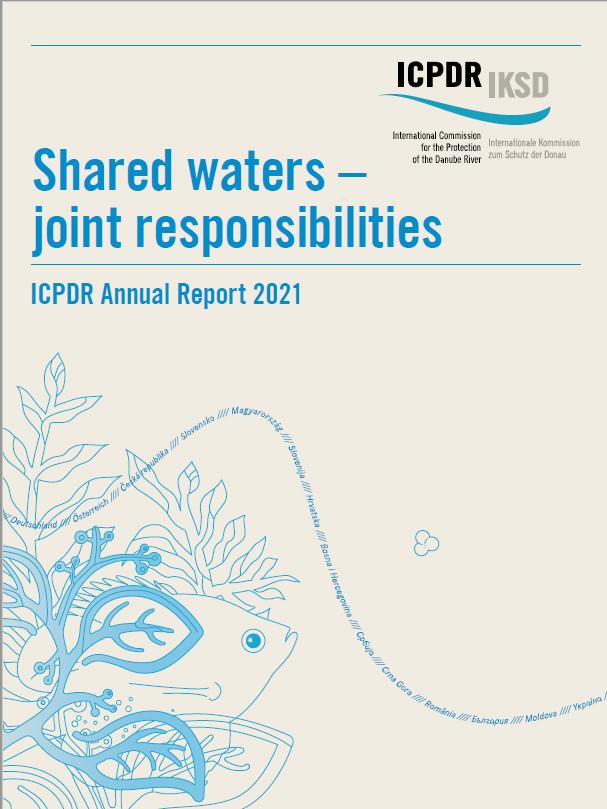 ICPDR Annual Report 2021 Cover