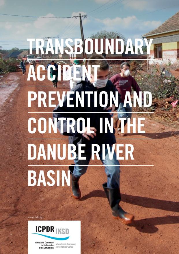 "Transboundary Accident Prevention and Control in the Danube River Basin" report cover page. 