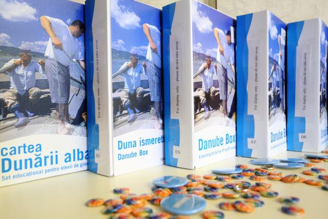 Danube Day Boxes displayed on table 