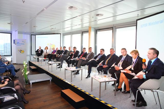 a group of people sitting in a room